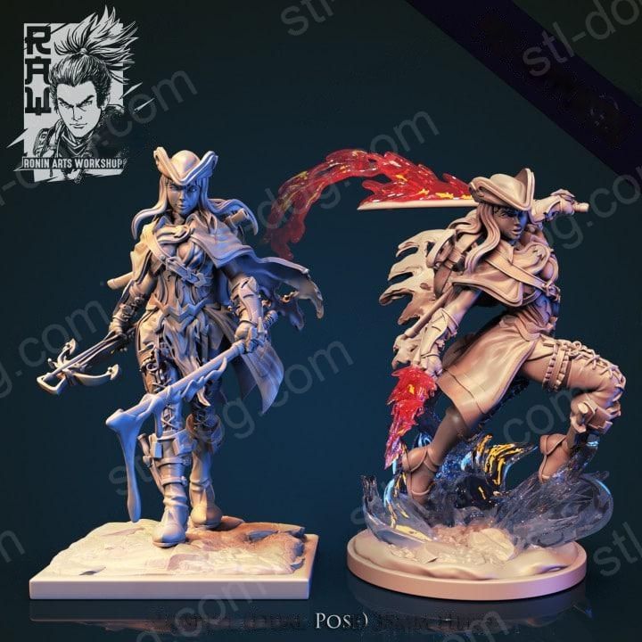 恶魔猎手 Naisette 3D打印图纸